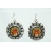 Traditional tribal temple 925 Sterling Silver Ganesha Face Painting Earrings